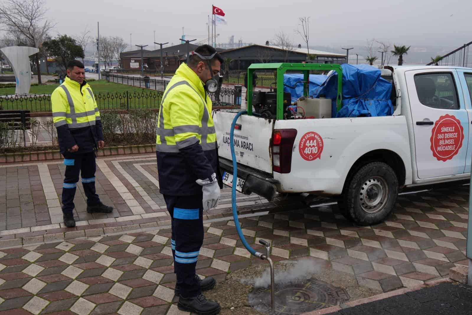 Balıkesir Büyükşehir Belediyesi Kışlak Mücadelesinde Yoğun Çalışmalarını Sürdürüyor