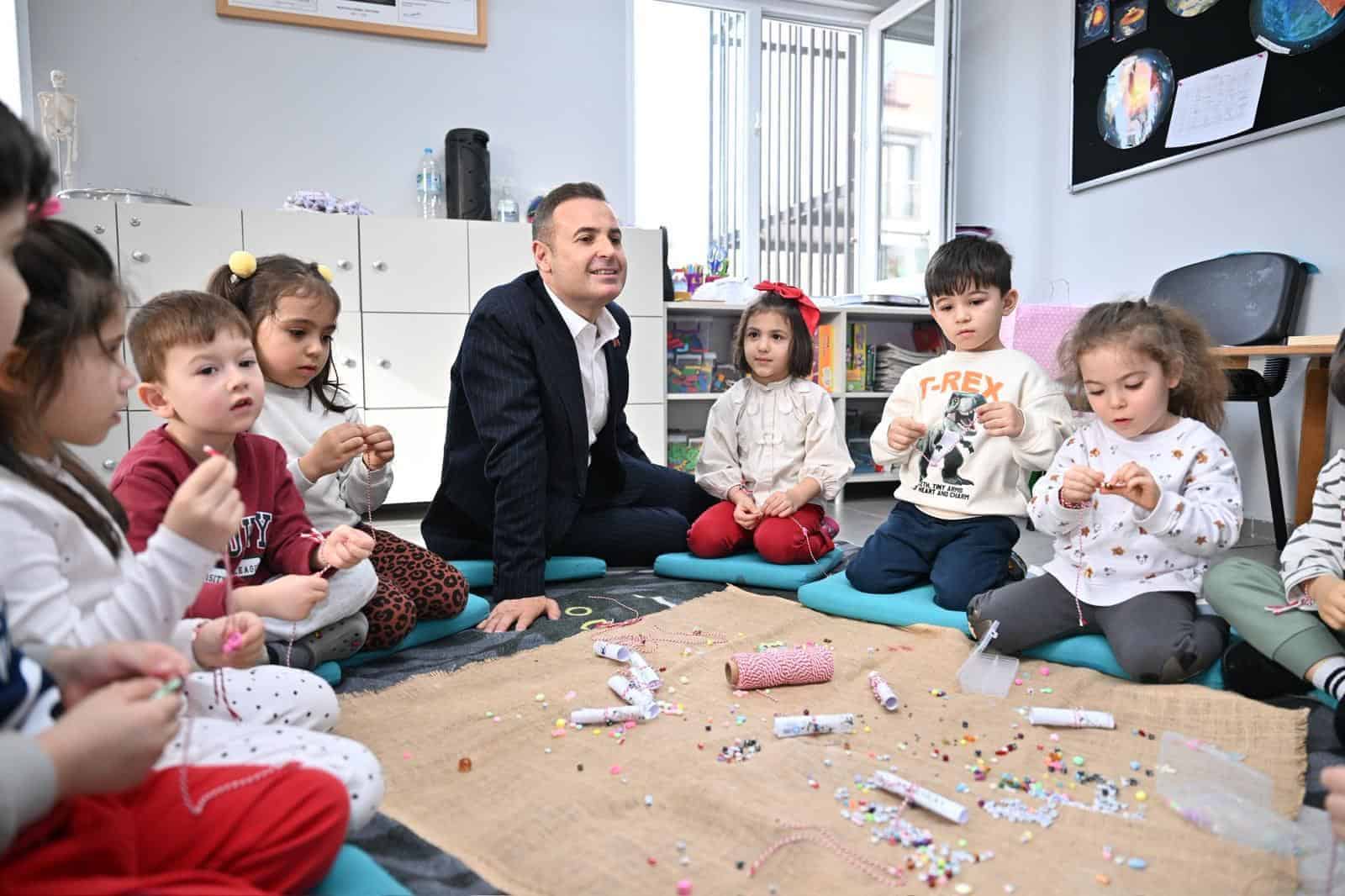 Başkan Akın, Kuvayımilliye Balçocuk Gündüz Bakımevi’nde Çocukların Hayallerine Ortak Oldu