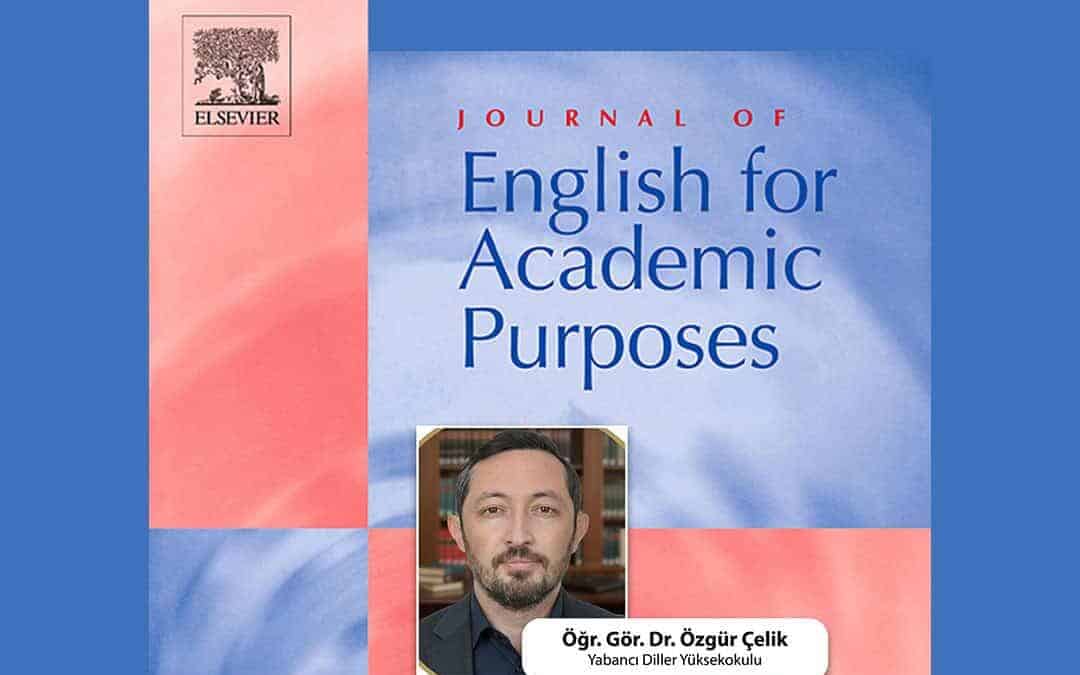 BAÜN Öğretim Üyesi Özgür Çelik’in L2 İntihaline Dair Kavramsal Modeli SSCI Q1 Dergisinde Yayınlandı