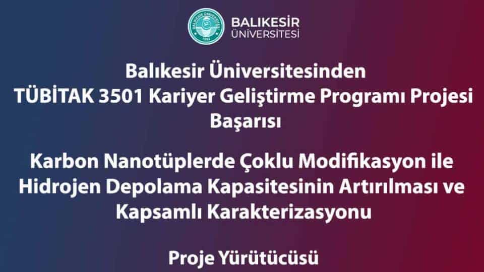 Balıkesir Üniversitesi Akademisyeni Başarılarıyla Üniversiteyi Gururlandırdı